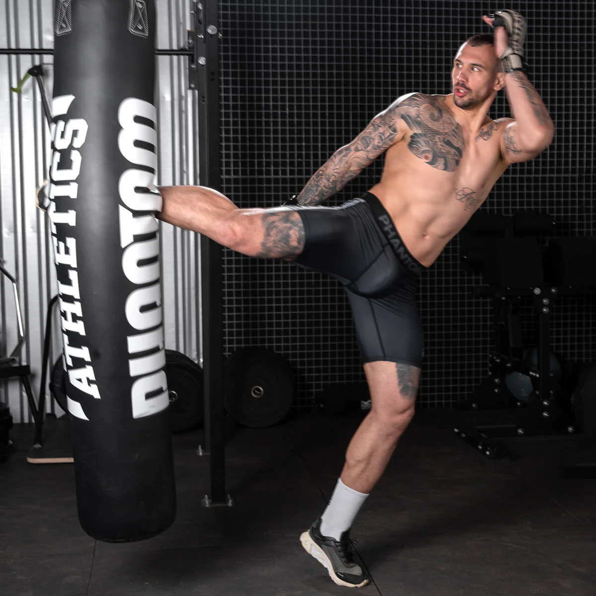 Fightshorts VECTOR Apex - Schwarz - Image 4
